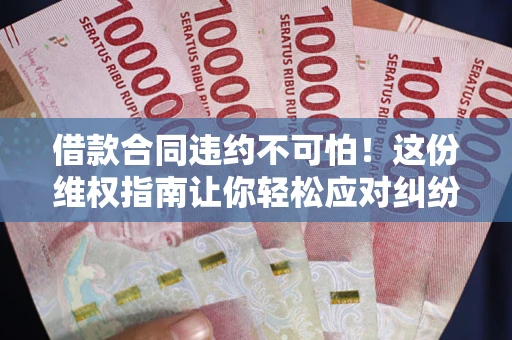 北京借款合同违约不可怕！这份维权指南让你轻松应对纠纷