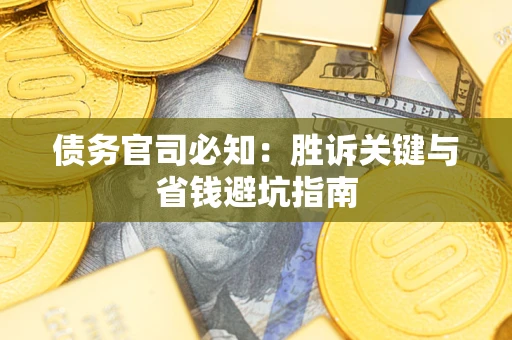 北京债务官司必知：胜诉关键与省钱避坑指南