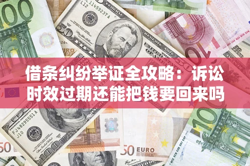 北京借条纠纷举证全攻略:诉讼时效过期还能把钱要回来吗? 北京借条纠纷举证全攻略:诉讼时效过期还能把钱要回来吗?