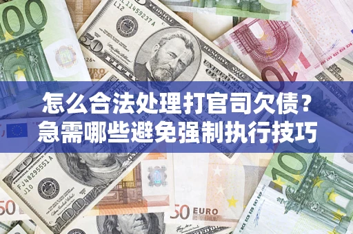 北京怎么合法处理打官司欠债？急需哪些避免强制执行技巧？